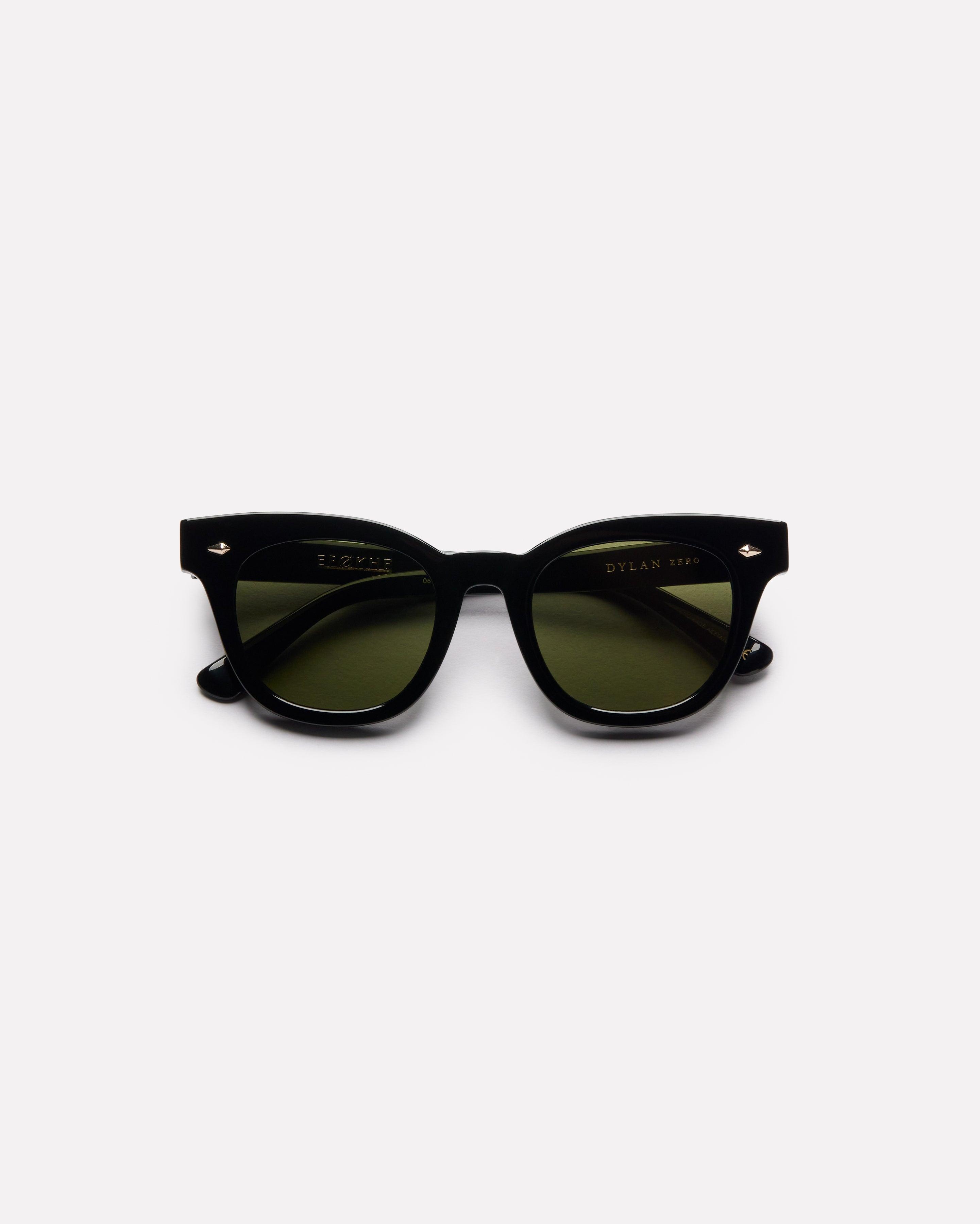 Dylan ZERO - Black Gloss / Green Zero - Sunglasses - EPOKHE EYEWEAR
