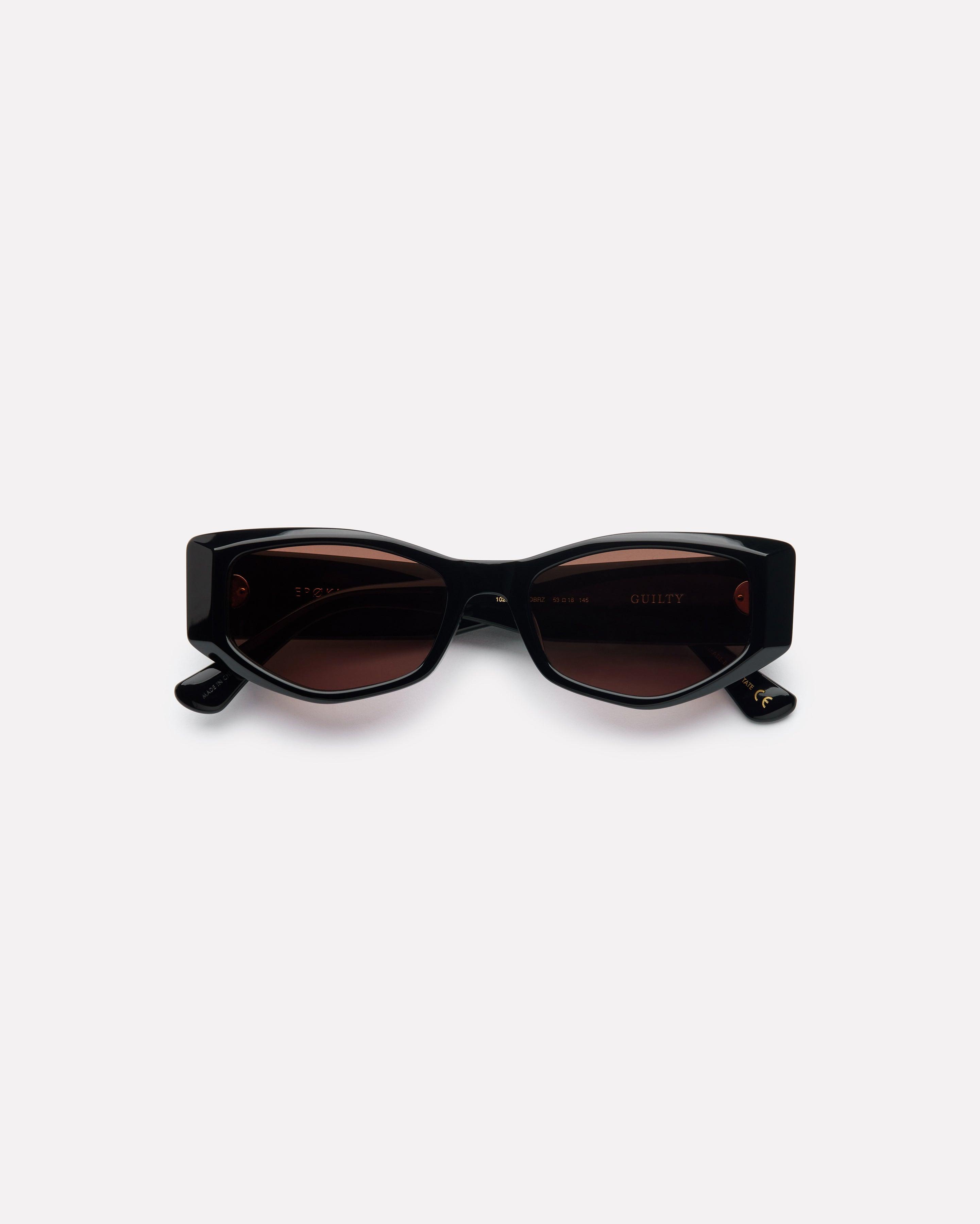 Guilty x Thomas Townend - Black Polished / Bronze - Sunglasses - EPOKHE EYEWEAR
